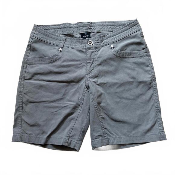 Kuhl Trekr Shorts Gorpcore Casual Hiking Outdoor Camp Gray 6263 Women's Size 4 - Picture 1 of 4